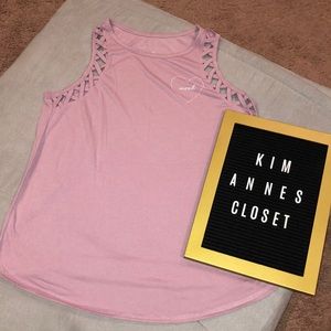 Dusty rose “Mood” sleeveless top